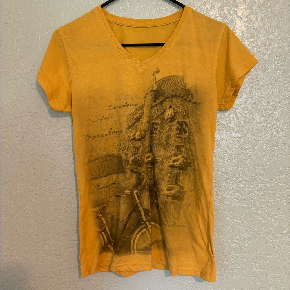 Yellow top from Barcelona